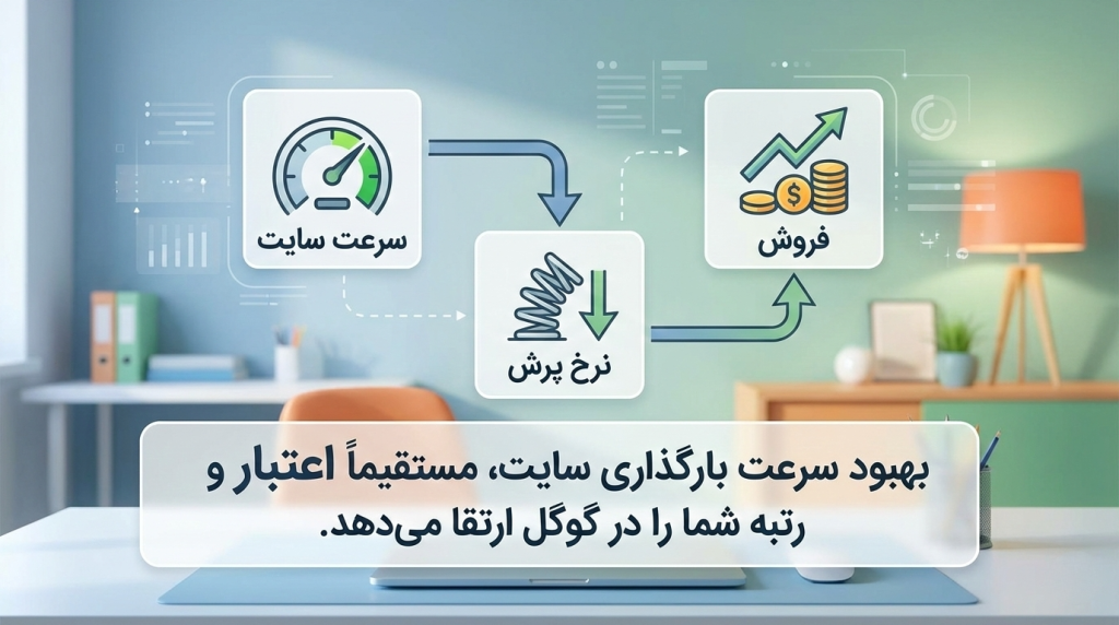 تاثیر سرعت سایت بر سئو و نرخ تبدیل مشتری