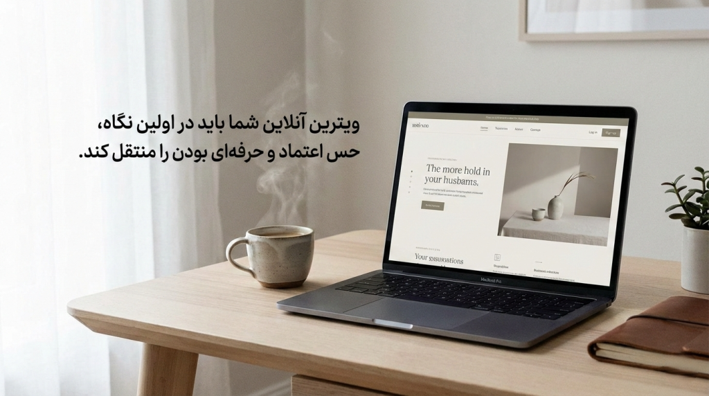 طراحی سایت حرفه‌ای و مدرن مطابق با استانداردهای جهانی